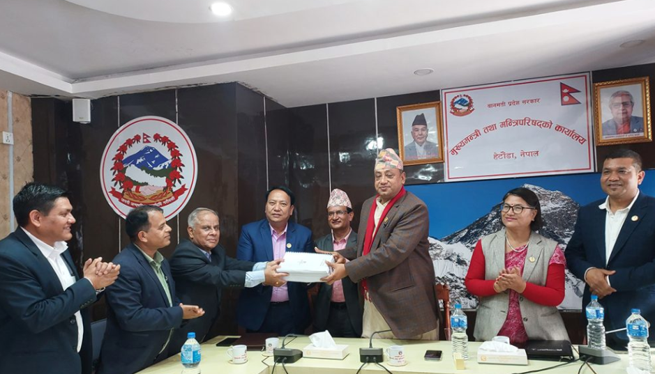 ७०१  दरबन्दी कटौती गर्न बागमती प्रदेशको सुझाव