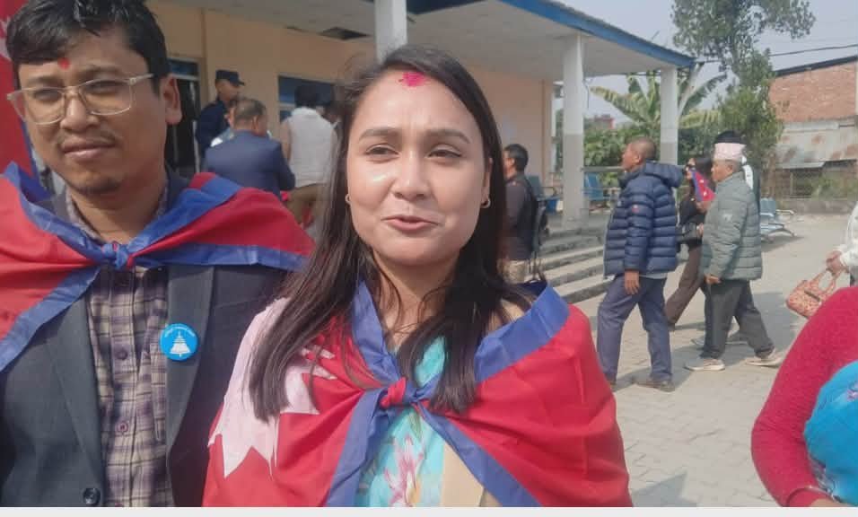 अत्याधिक शानदार मतका साथ निशा डाँगी निर्वाचित