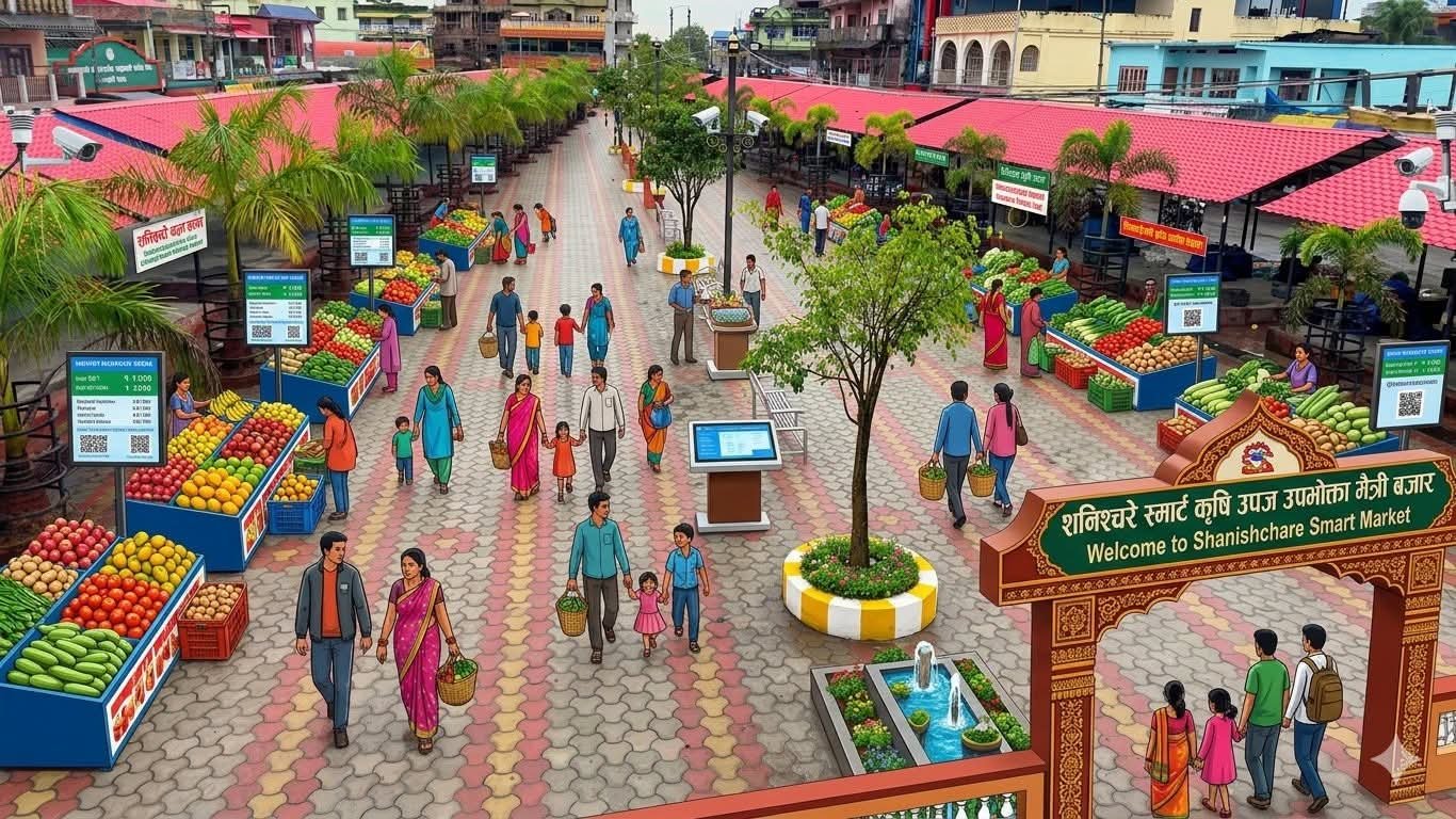 अत्याधुनिक बन्दै शनिश्चरेको कृषि बजार, स्मार्ट प्रविधिसहित सुविधा विस्तार