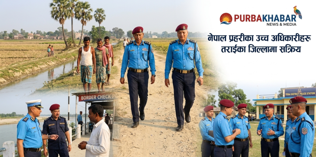 प्रहरीको उच्च टोली तराईका जिल्लामा परिचालित, कोशी प्रदेशमा एआईजी कार्की र मोरङमा एसएसपी फुयाँल खटिए
